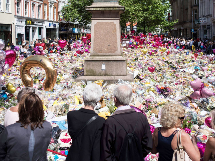 Tributes to Manchester Arena bomb victims