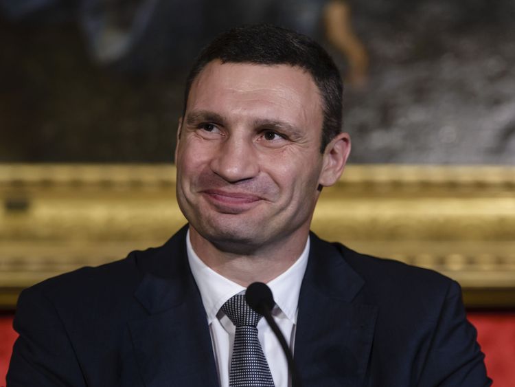 Vitali Klitschko was been the mayor of Kiev since 2014