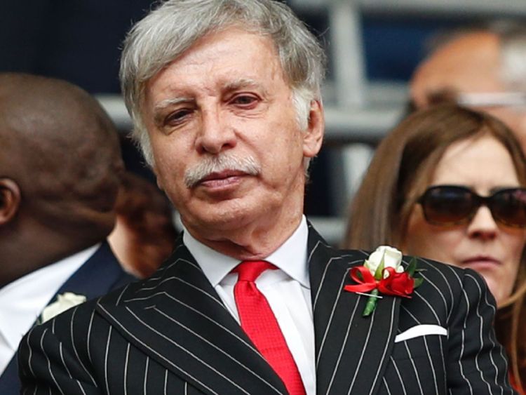 Billionaire Stan Kroenke owns two thirds of Arsenal