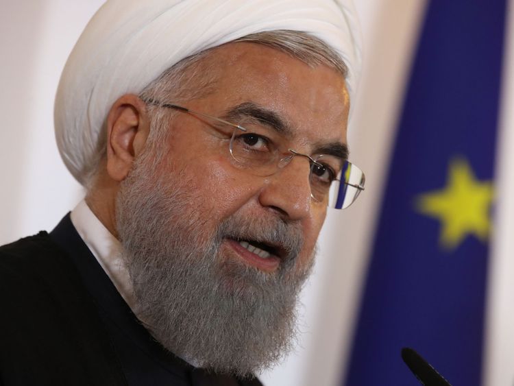 President Rouhani has dismissed calls for talks with the US 