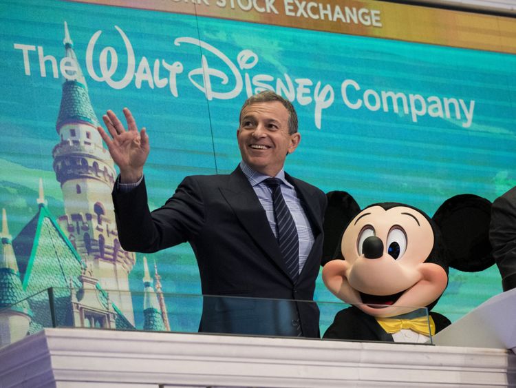 Chief executive officer and chairman of The Walt Disney Company Bob Iger 