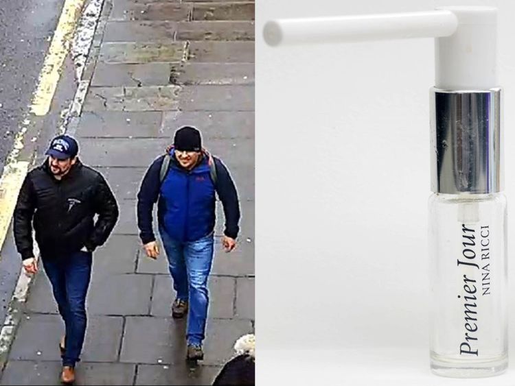 Both suspects on Fisherton Road, Salisbury on March 4th 2018