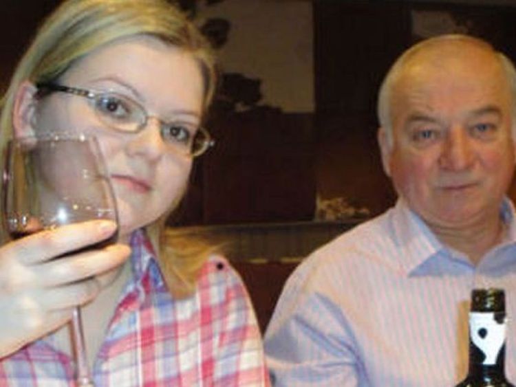 Sergei and Yulia Skripal were attacked with novichok and found slumped on a bench in Salisbury in March