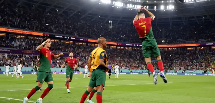 Cristiano Ronaldo scores in fifth World Cup as Portugal see off Ghana ...